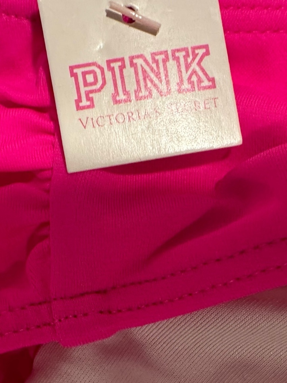 Victoria’s Secret Pink Brand Bright Hot Pink Bikini Bottom - Picture 9 of 12